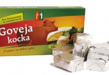 Pozor: Odpoklic govejih jušnih kock