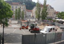 Foto tedna: Zakaj je Prešernov trg spet razkopan?