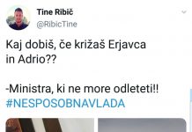 Izjava tedna: Kaj dobiš, če križaš Erjavca in Adrio?