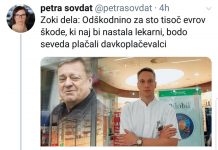 Izjava tedna: Zoki dela: Odškodnino za sto tisoč evrov bodo plačali davkoplačevalci