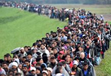 Naval migrantov. Na območju Ljubljane jih je policija prijela kar 44