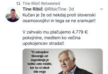 Izjava tedna: V zahvalo, da je bil proti slovenski osamosvojitvi mu plačujemo 4.779 EUR pokojnine