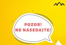 FURS opozarja: Pozor! Ne nasedajte!