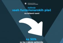 Janša napovedal 30-odstotno znižanje plač funkcionarjem