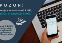 Pozor! FURS opozarja, davčne obveznosti poravnajte danes