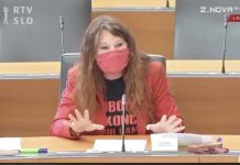 Žalitvam v državnem zboru ni videti konca. Po Kordišu še Violeta Tomić