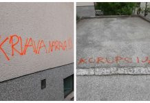 Poslanec SDS žrtev vandalov