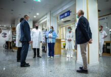 Janez Janša: Hvala vsem v belih in modrih haljah