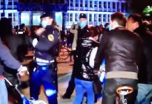 (Video) Policija zavrača očitke o nasilju! Na posnetku je vidno kako “miroljubni” so bili protestniki