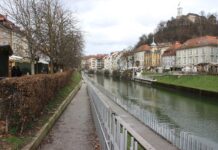 Tragedija v središču Ljubljane: Padel v Ljubljanico in se utopil