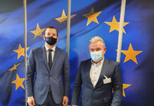 Minister za okolje in prostor Andrej Vizjak predstavil prednostne naloge predsedovanja evropskemu komisarju za okolje