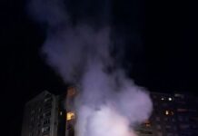 Na Fužinah zagorelo sedem vozil