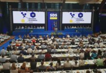 (Foto, Video) 12. Kongres Slovenske demokratske stranke