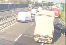 Tragedija: Trčil v stoječo kolono in na kraju umrl