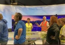 (Video) Twitter odzivi na včerajšnji vdor proticepilcev v studio RTV Slovenija