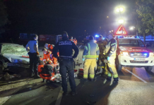 Tragedija: V nesreči življenje izgubil 28-letnik, 37-letnik težje poškodovan
