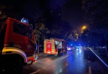 Groza sredi noči: Zaradi požara evakuirali kar 74 oseb