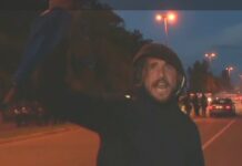 Policija išče osumljenca kaznivih dejanj s protestov v Ljubljani. Ga prepoznate?