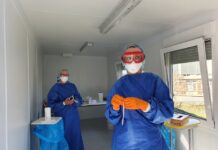 Novi podatki: V bolnišnicah še vedno preko tisoč covidnih bolnikov