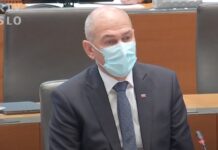 Premier Janša poslancu Levice: V svojem nastopu ste prebrali več laži in insinuacij kot stavkov