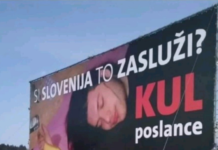 (Foto) Plakati opitega poslanca Kordiša preplavili Slovenijo: Kordiš meni, da mu bo fotografija pri rezultatu na volitvah celo koristila