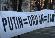 (Foto, Video) Levaki “shod za mir” izkoristili za protest proti vladi