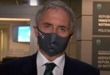 Mazači tokrat nad plakat notranjega ministra Aleša Hojsa