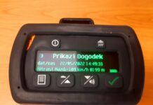 Motorist krepko “pohodil plin”: Na nevarnem odseku je vozil kar 189 kilometrov na uro