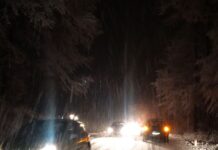 Policija opozarja! Na ceste se odpravite le, če je to res nujno potrebno!