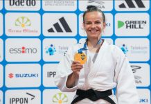 V Podčetrtku je zadonela slovenska himna v čast Kristini Vršič