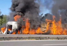 Grozljiva nesreča na ljubljanski obvoznici vzela tri življenja