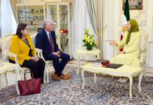 Evropski poslanec Zver na sestanku z vodjo iranske opozicije Maryam Rajavi #video