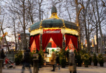 Čarobni gozd v središču praznične Ljubljane