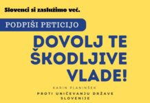 Boste tudi vi podpisali peticijo proti Golobovi vladi?