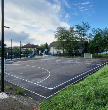 Športno igrišče v Dravljah je prenovljeno
