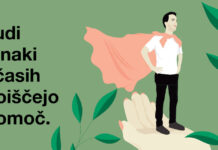 Tudi junakinje in junaki včasih poiščejo pomoč