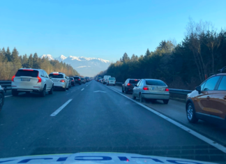 POZOR!! Zaradi nesreče zaprta štajerska avtocesta proti Ljubljani