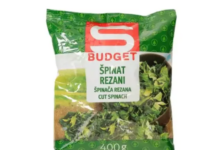 Pozor, odpoklicana je S-Budget zamrznjena špinača