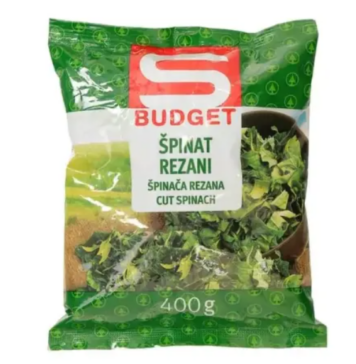 Pozor, odpoklicana je S-Budget zamrznjena špinača