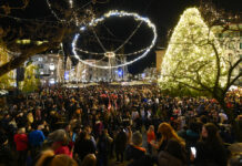 S prižigom lučk se začenja praznično dogajanje v Ljubljani