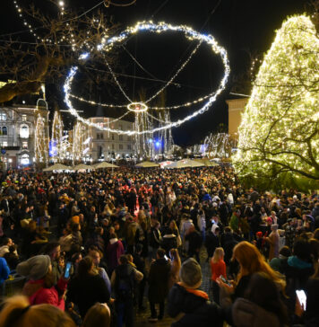 S prižigom lučk se začenja praznično dogajanje v Ljubljani