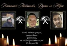 DAN ŽALOVANJA!! Slovenija žaluje za rudarji: Velenje v solzah in spoštovanju