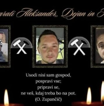 DAN ŽALOVANJA!! Slovenija žaluje za rudarji: Velenje v solzah in spoštovanju