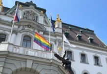 Univerza v Ljubljani pod drobnogledom: Izobešanje mavrične zastave sproža razprave