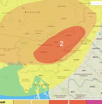 Napoved močnih neviht, tudi superceličnih in toče za Slovenijo