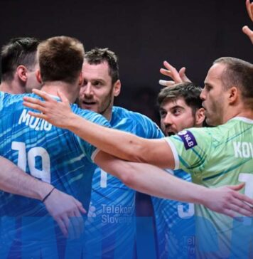 Slovenska odbojkarska reprezentanca po napetem boju izgubila proti Italiji, čaka jih bitka za 3. mesto