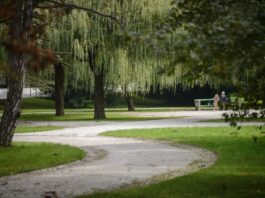 Prenovljeni Bloudkov park v Tivoliju navdušuje z zgodovinskim šarmom